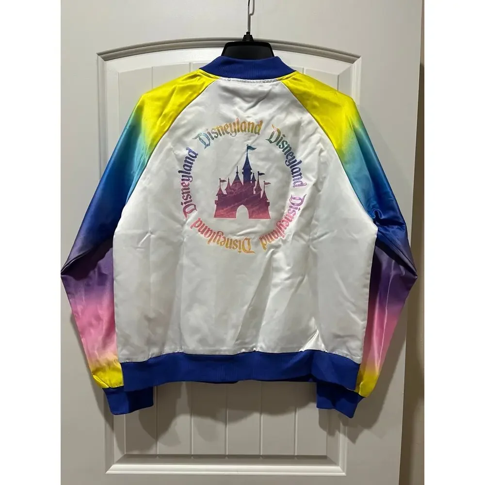 NWT❤️Walt Disney World Wind Jacket Bursts with Color szL